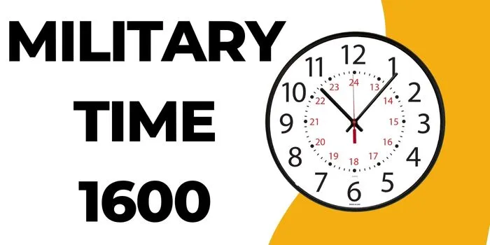 1600 Military Time