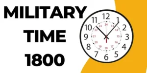 1800 Military Time